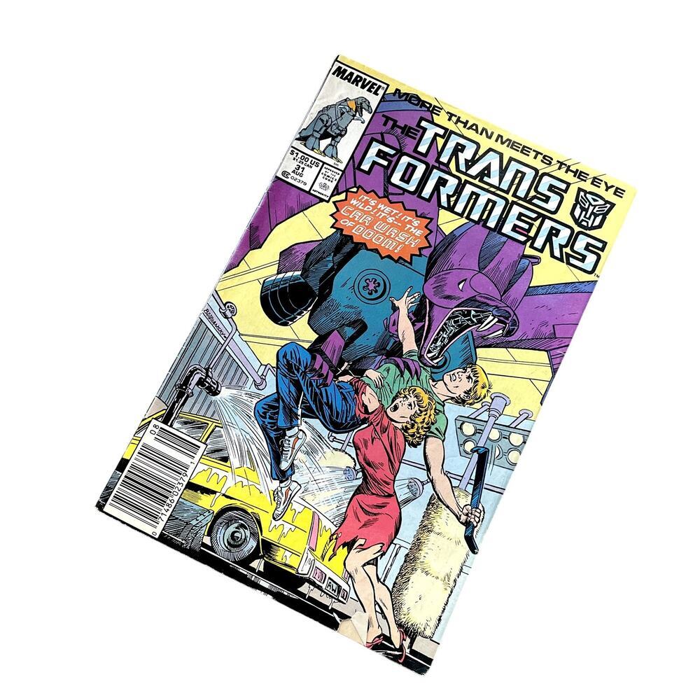 Marvel the transformers carwarsh of doom August 31 comic book collectors item